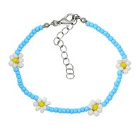 Fashion Hand-woven Flower Daisy Bead Bracelet Jewelry sku image 4