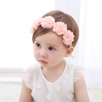 Simple Fashion Five Chiffon Flower Children's Headband main image 2