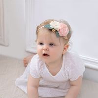 Simple Flower Nylon Elastic Baby Girl's Headband main image 5