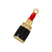 Color Drip Lipstick Shape Pendant Diy Jewelry Accessories main image 4