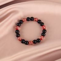 New Fashion Luminous Sand Glass Beads Bracelet Men's sku image 2