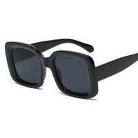 New Fashion Large-frame Square Jelly-colored Sunglasses main image 6