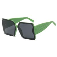 Fashion Large Frame Square Sunglasses Female main image 5