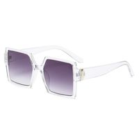 New Retro Large Frame Square Sunglasses Female main image 6