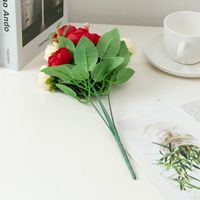 Vente En Gros Simulation Rose Bouquet De Mariage Fleurs main image 5