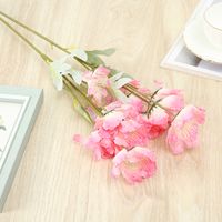 Simulation Peony Silk Cloth Wedding Home Decoration Display Flower main image 3