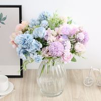 Peony Simulation Flowers Fake Bouquet Home Decorative Floral Ornaments main image 4