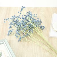 Simulation Gypsophila Color Plastic Fake Bouquet Wedding Flower Decoration main image 5