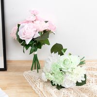 Simulation Rose Bouquet Decoration Wedding Silk Flower main image 1