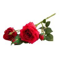 Fleur De Simulation Hydratante Rose Bouquet De Mariage Ouverture Panier De Fleurs main image 6