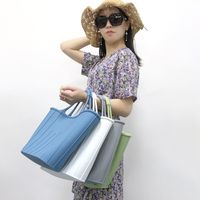 Creative Multifunctional Silicone Shopping Bag Outdoor Home Storage 25*37.5*32cm main image 4