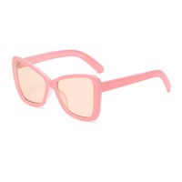 New Fashion Butterfly Large Frame Gradient Color Sunglasses sku image 4