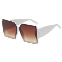 Fashion Large Frame Square Sunglasses Female sku image 1