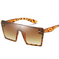 Retro Oversized Square Rice Nail Sunglasses sku image 4