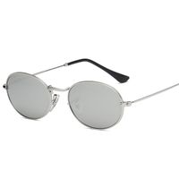 Mode Neue Bunte Retro-sonnenbrille Mit Ovalem Rahmen Für Frauen sku image 4