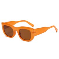 New Retro Rectangular Women's Wide-legged Multi-color Sunglasses sku image 5