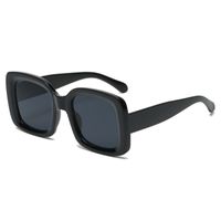 New Fashion Large-frame Square Jelly-colored Sunglasses sku image 1