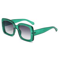 New Fashion Large-frame Square Jelly-colored Sunglasses sku image 2