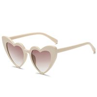 New Ladies Heart Large Frame Sunglasses Harajuku Fashion Sunglasses sku image 20
