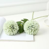 Simulation Single Big Ball Dahlia Chrysanthemum Decoration Flowers sku image 3