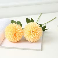 Simulation Single Big Ball Dahlia Chrysanthemum Decoration Flowers sku image 8