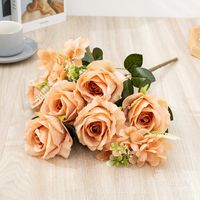 Simulation 9 Bunches Of Acacia Roses Home Decoration sku image 4