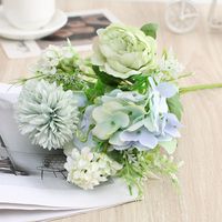 Peony Simulation Flowers Fake Bouquet Home Decorative Floral Ornaments sku image 3