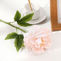 Fleur De Simulation En Gros Rose Unique Décoration De Mariage Tissu De Soie Fausse Fleur sku image 1