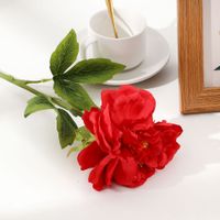 Fleur De Simulation En Gros Rose Unique Décoration De Mariage Tissu De Soie Fausse Fleur sku image 7