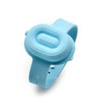 Simple Sanitizer Case Silicone Bracelet Travel Portable Wristband sku image 4