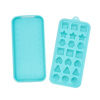 New Silicone Ice Tray Mold Ice Box Home-made Ice Cube Quick-frozen Artifact sku image 3