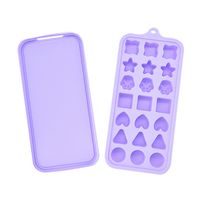 New Silicone Ice Tray Mold Ice Box Home-made Ice Cube Quick-frozen Artifact sku image 4
