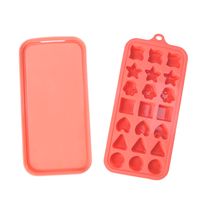 New Silicone Ice Tray Mold Ice Box Home-made Ice Cube Quick-frozen Artifact sku image 5