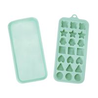 New Silicone Ice Tray Mold Ice Box Home-made Ice Cube Quick-frozen Artifact sku image 9