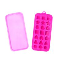 New Silicone Ice Tray Mold Ice Box Home-made Ice Cube Quick-frozen Artifact sku image 10