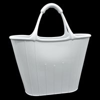 Creative Multifunctional Silicone Shopping Bag Outdoor Home Storage 25*37.5*32cm sku image 3