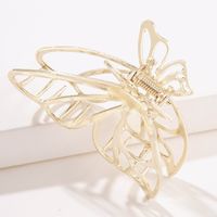 Metal Butterfly Grab Clip Hairpin Female Hair Accessory sku image 4