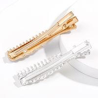 2-piece Korean Full Diamond Creative Comb Simple Retro Alloy Hairpin Set main image 6