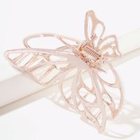 Metal Butterfly Grab Clip Hairpin Female Hair Accessory main image 1