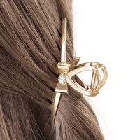 Fashion Bow Grab Clip Metal Back Head Hair Catch Headdress main image 6