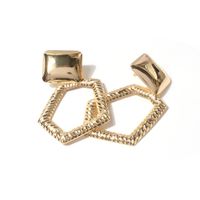 Ins Style Retro Luxurious Geometric Alloy Plating No Inlaid Women's Earrings main image 4