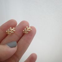 Fashion Simple Leaf Ear Bone Clip Alloy Adjustable Ear Clips main image 3