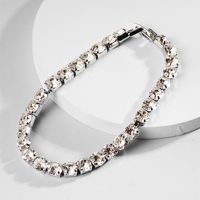 Men&#39;s Fashion Jewelry Claw Chain Chain Crystal Bracelet main image 3