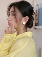 Korean Temperament Net Red Ins Wind Flower Earrings Female 2022 New Trendy Fashion All-match Cute Earrings Earrings main image 6