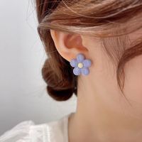 Korean Temperament Net Red Ins Wind Flower Earrings Female 2022 New Trendy Fashion All-match Cute Earrings Earrings main image 8