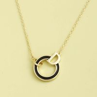 Collier En Argent S925 Classique Simple De Niche De Luxe Léger main image 1