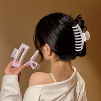 South Korea&#39;s Dongdaemun Mermaid Laser Symphony Transparent Large Hair Grab Shark Clip main image 4