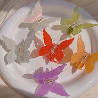 Early Spring Super Fairy Butterfly Hairpin Female Back Head Hair To Catch Net Red Shark Clip To Attract Bees To Attract Butterflies Small Fresh Clip To Catch Clip main image 1