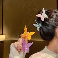 Early Spring Super Fairy Butterfly Hairpin Female Back Head Hair To Catch Net Red Shark Clip To Attract Bees To Attract Butterflies Small Fresh Clip To Catch Clip main image 3