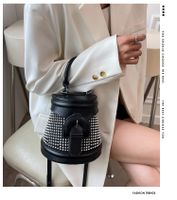 Bolso Pequeño De Estilo Occidental Que Combina Con Todo Para Mujer, Novedad De 2022, Bolso De Moda A La Moda, Cubo A Cuadros, Bandolera De Hombro Exquisita main image 2